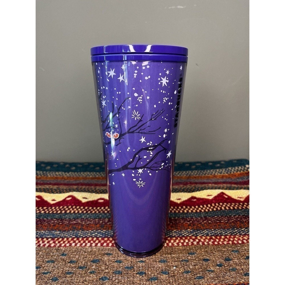 Starbucks Halloween glowing Eyes Tumbler NO STRAW